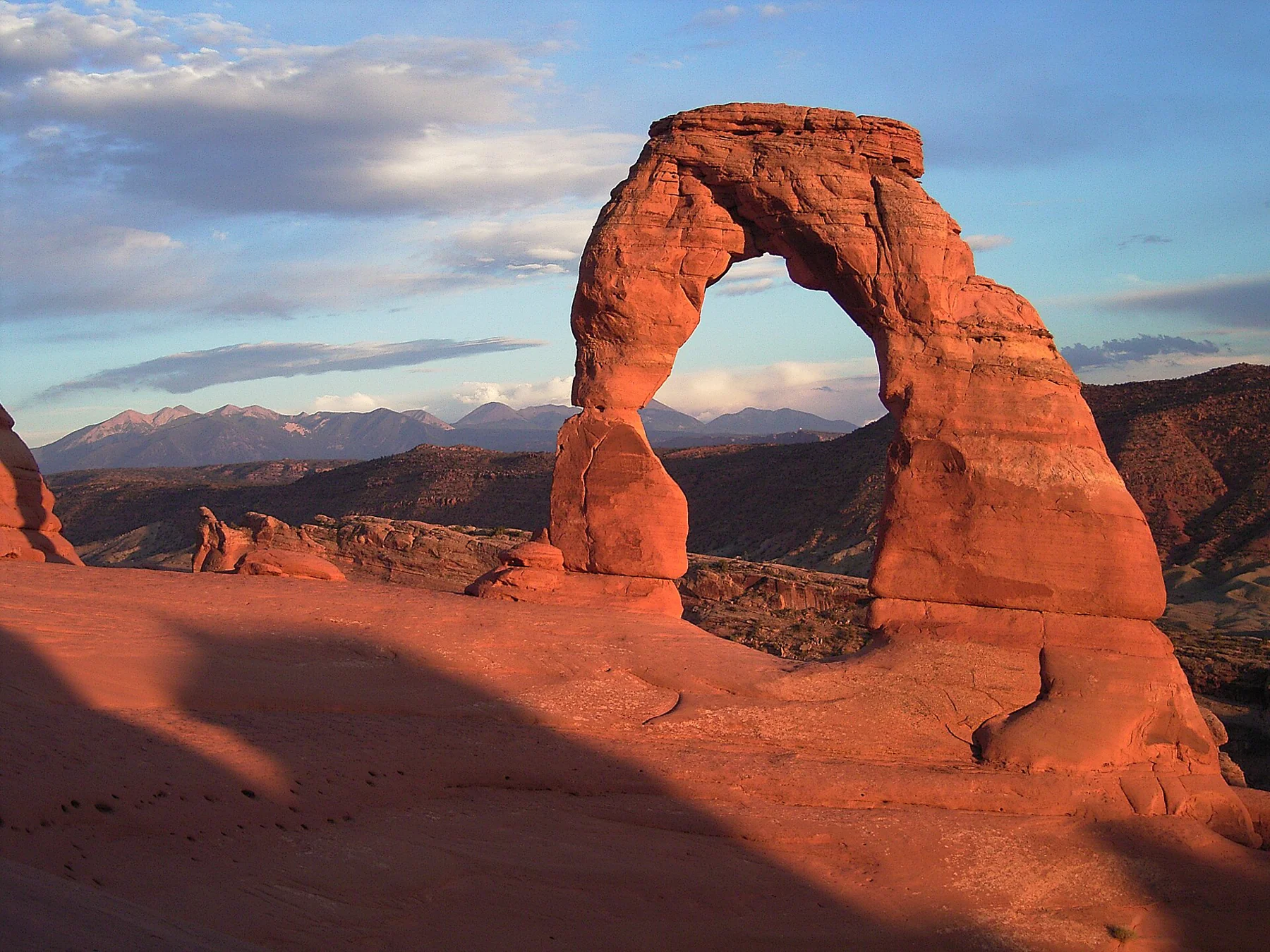 Delicate Arch in Arches National Park, Utah.