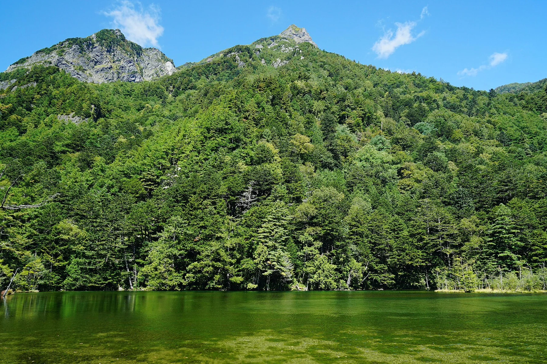 Myojin Pond in Kamikochi, in Japan’s Northern Alps.