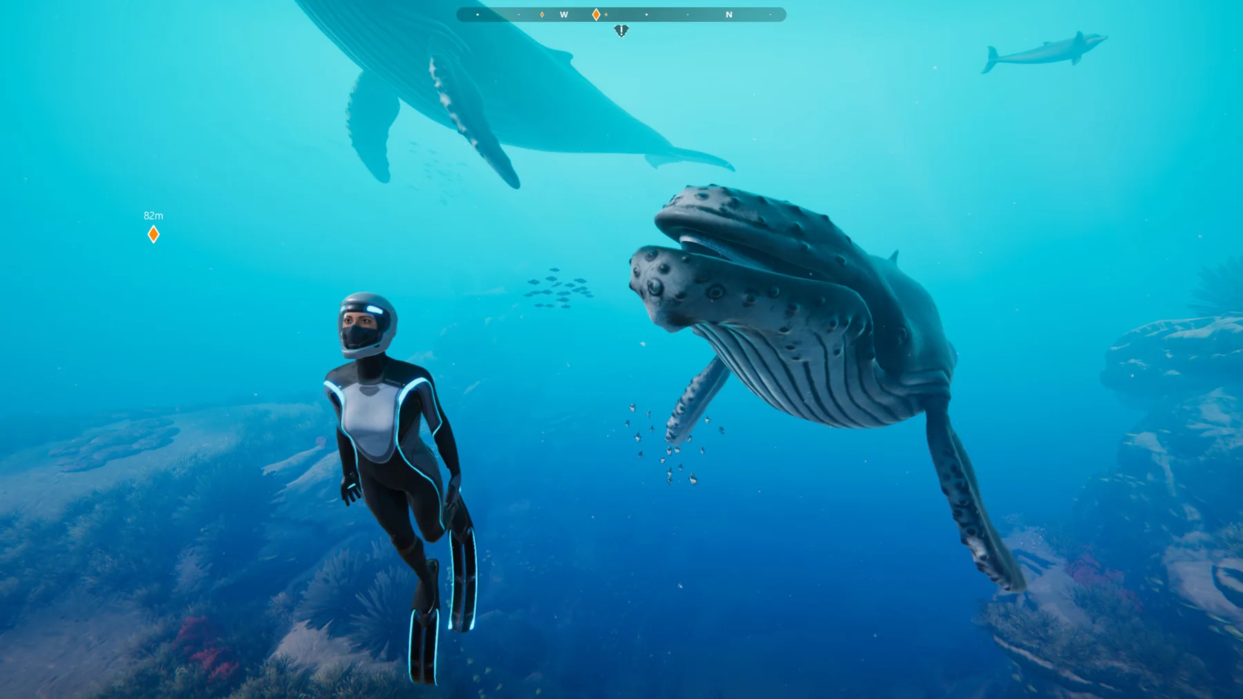 Official gameplay screenshot from Beyond Blue