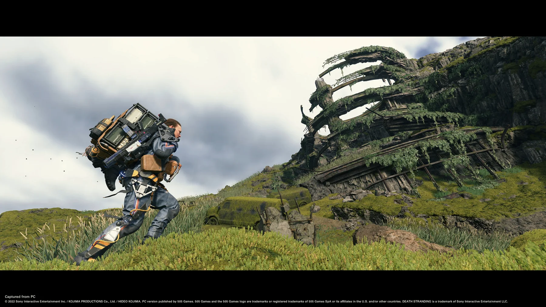 Official gameplay screenshot from DEATH STRANDING DIRECTOR'S CUT