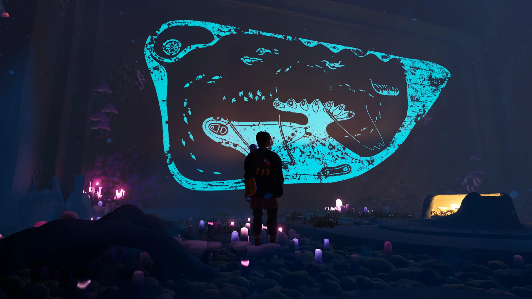 Official gameplay screenshot from Jusant