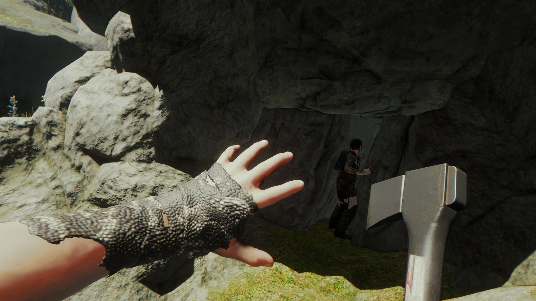 Official gameplay screenshot from The Forest